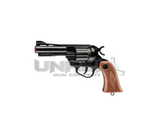 Police Revolver - Triton Gun Black - 12-shot with Box
