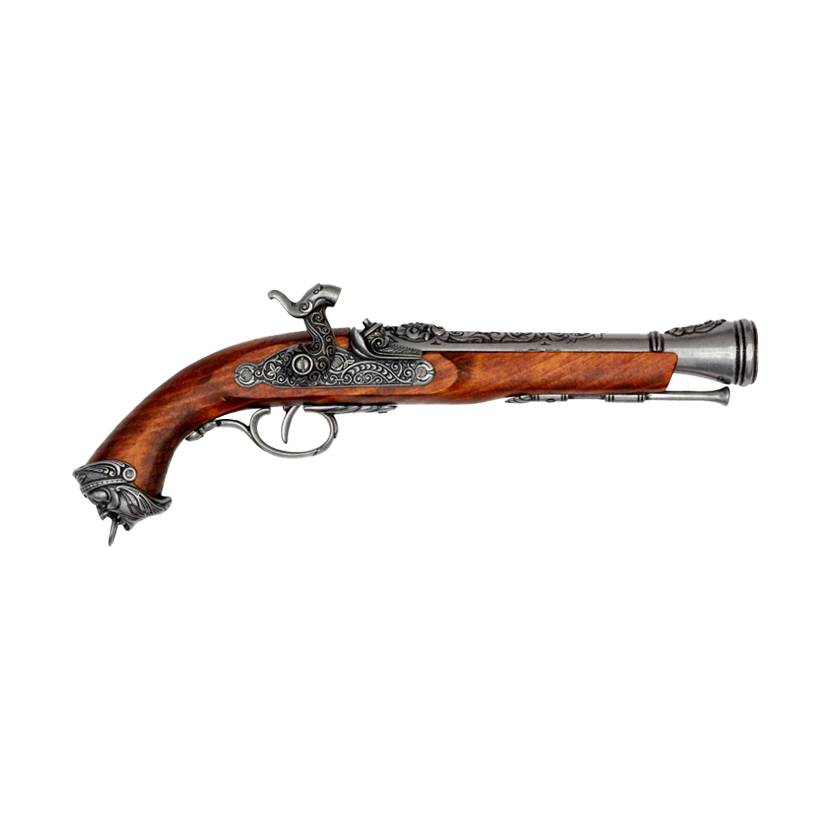 Flintlock Pirate Pistol, Italy 18th Century