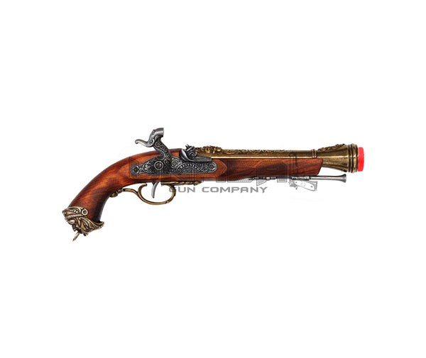 Percussion Pirate Pistol, Italy 18th. C. 1104/G