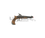 English Pirate Pistol - 1-Shot - Brown/Silver - 21.5 cm