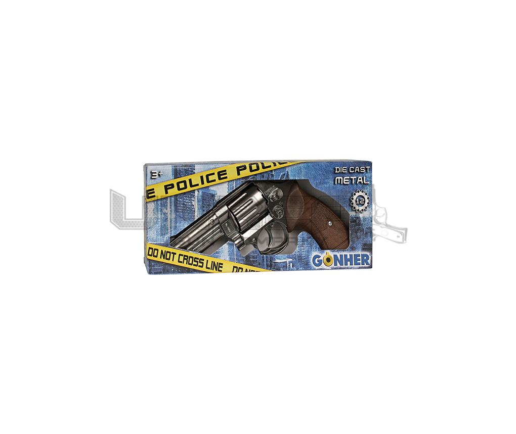 Police Revolver Smith & Wesson M29 12 Shots, Steel, Box