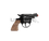 Police Revolver -  8-Shots - Diecast Metal - Brown/Black with Box
