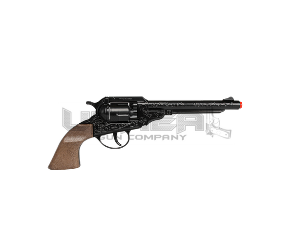 Cowboy Colt Revolver 1851 - 8-Shot - Diecast Metal  - Brown/Black with Box