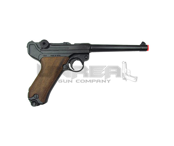 Luger P08 Artillery Pistol Germany 1898, Wooden Handle Black