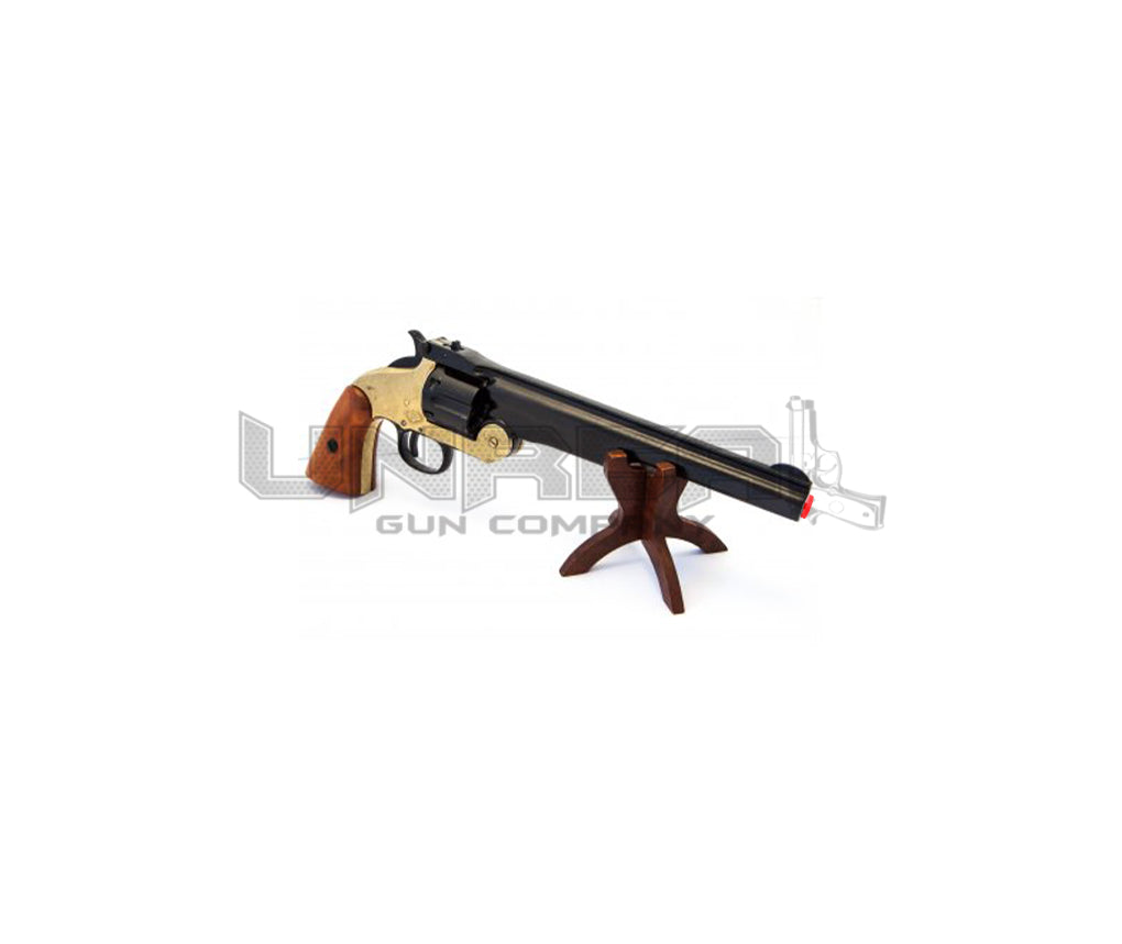 Caliber .45 Schofield Revolver, USA 1869 Wooden Handle Black Barrel 36cm Model: 3/1008/L